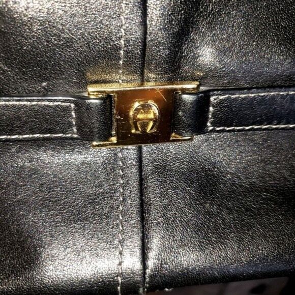 Black Leather Etienne Aigner - Picture 2 of 7